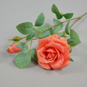 Realistic Spray Roses Artificial Flowers 26" - VANRINA
