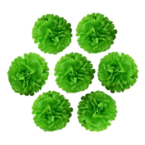 Silk Carnation Flowers Wholesale Bulk Fake Flower Heads 100 pcs - VANRINA
