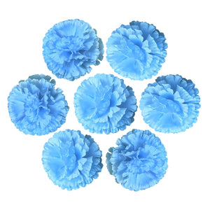 Silk Carnation Flowers Wholesale Bulk Fake Flower Heads 100 pcs - VANRINA