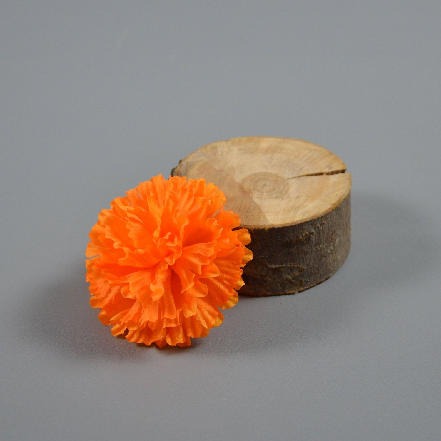 Silk Carnation Flowers Wholesale Bulk Fake Flower Heads 100 pcs - VANRINA