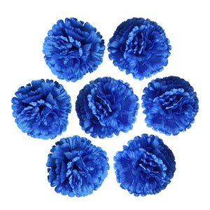 Silk Carnation Flowers Wholesale Bulk Fake Flower Heads 100 pcs - VANRINA