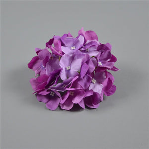 Silk Hydrangea Flower Heads 6" - VANRINA