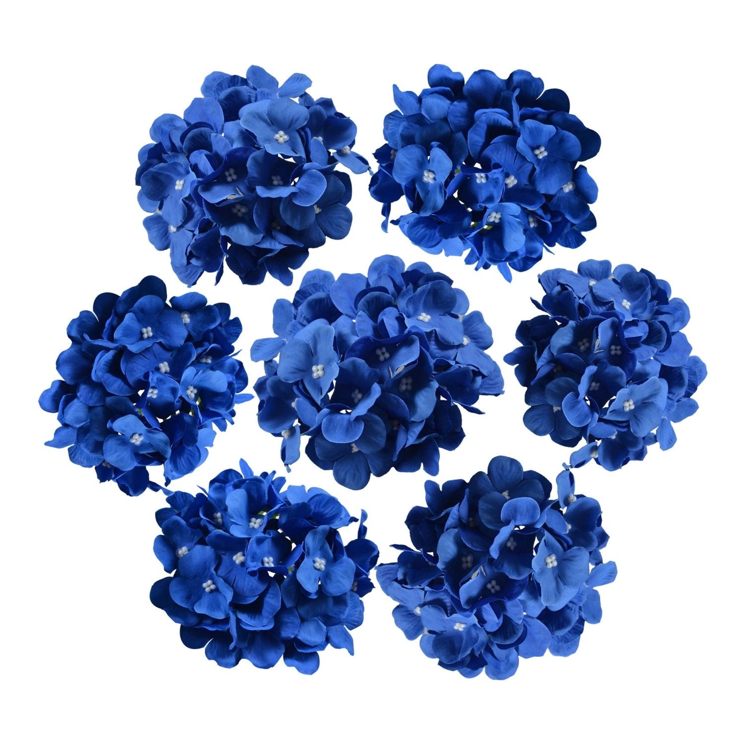 Silk Hydrangea Flower Heads 6" - VANRINA