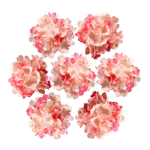 Silk Hydrangea Flower Heads 6" - VANRINA
