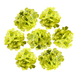 Silk Hydrangea Flower Heads 6" - VANRINA