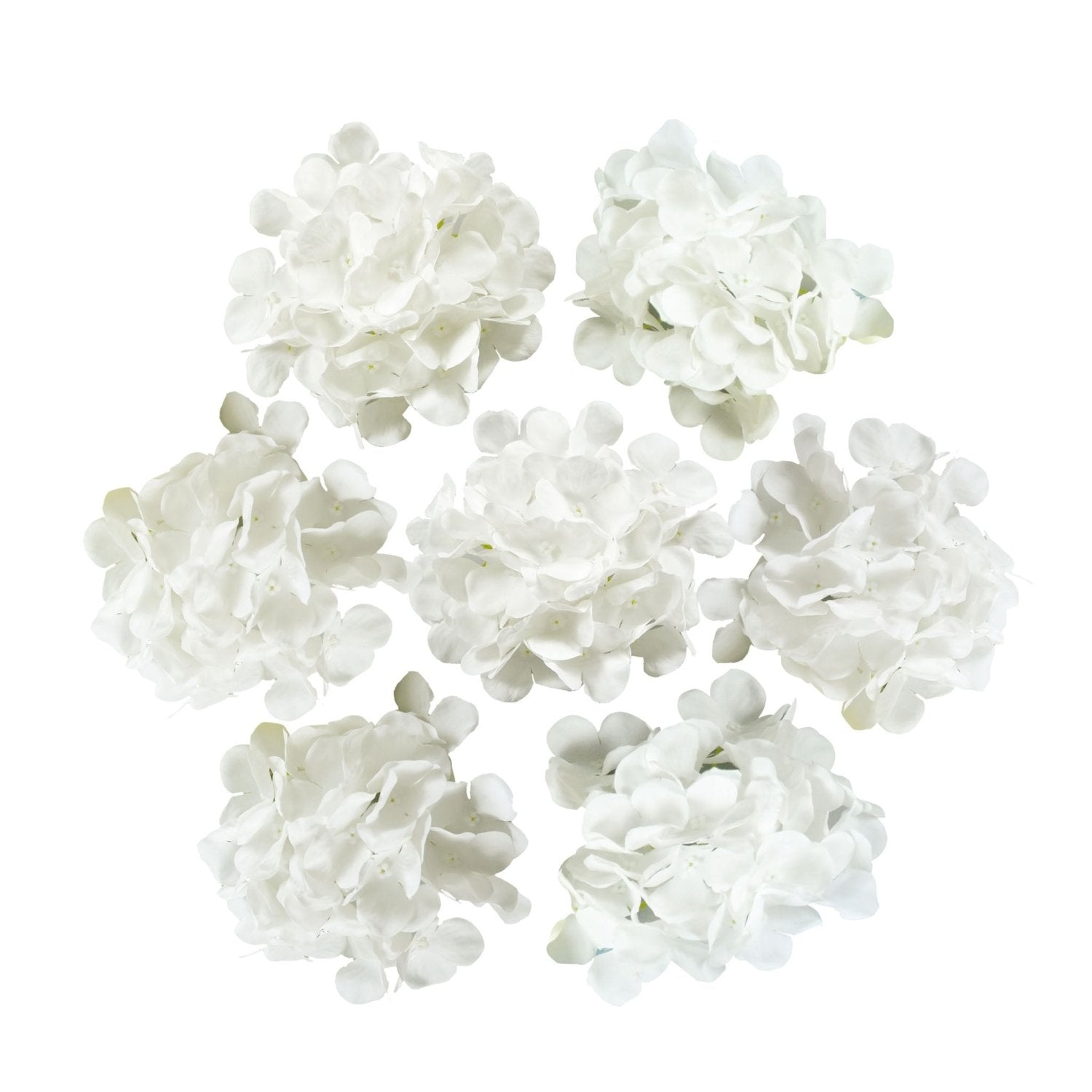 Silk Hydrangea Flower Heads 6" - VANRINA
