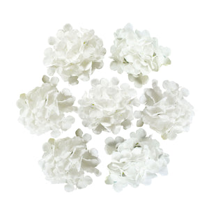Silk Hydrangea Flower Heads 6" - VANRINA