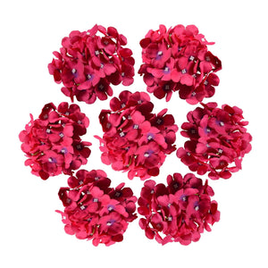Silk Hydrangea Flower Heads 6" - VANRINA