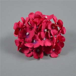 Silk Hydrangea Flower Heads 6" - VANRINA