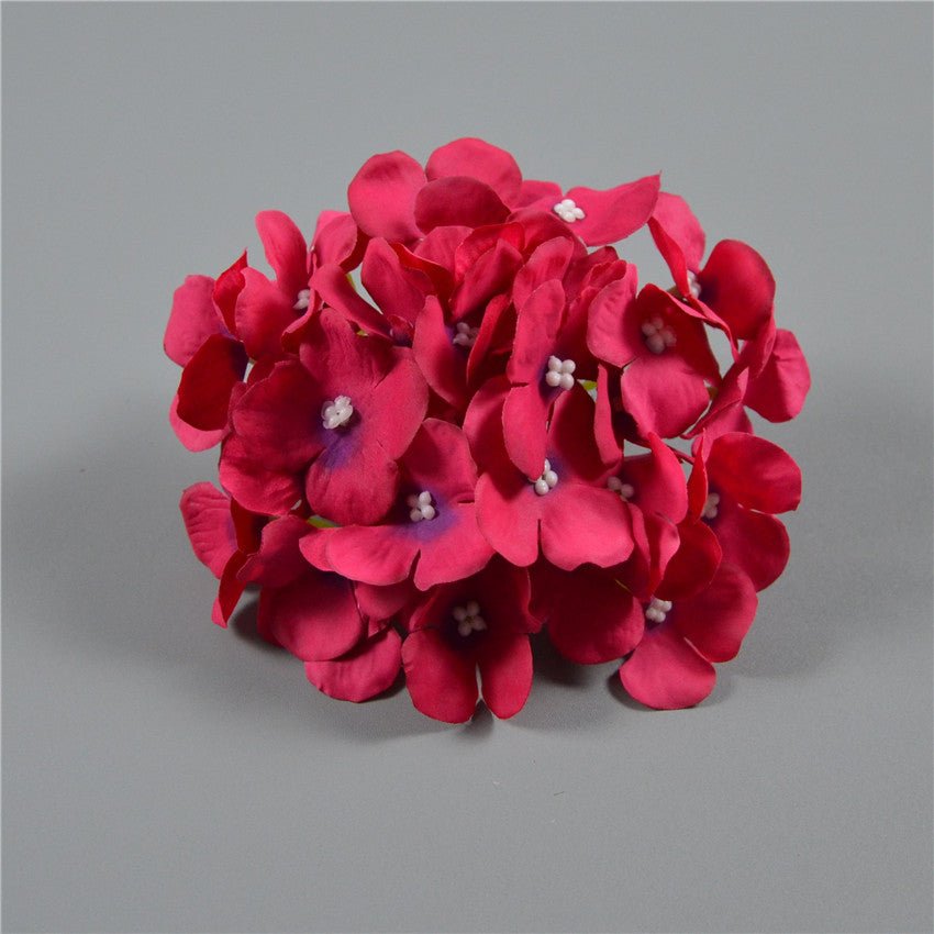 Silk Hydrangea Flower Heads 6" - VANRINA