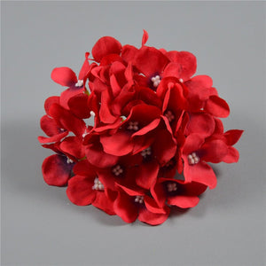 Silk Hydrangea Flower Heads 6" - VANRINA