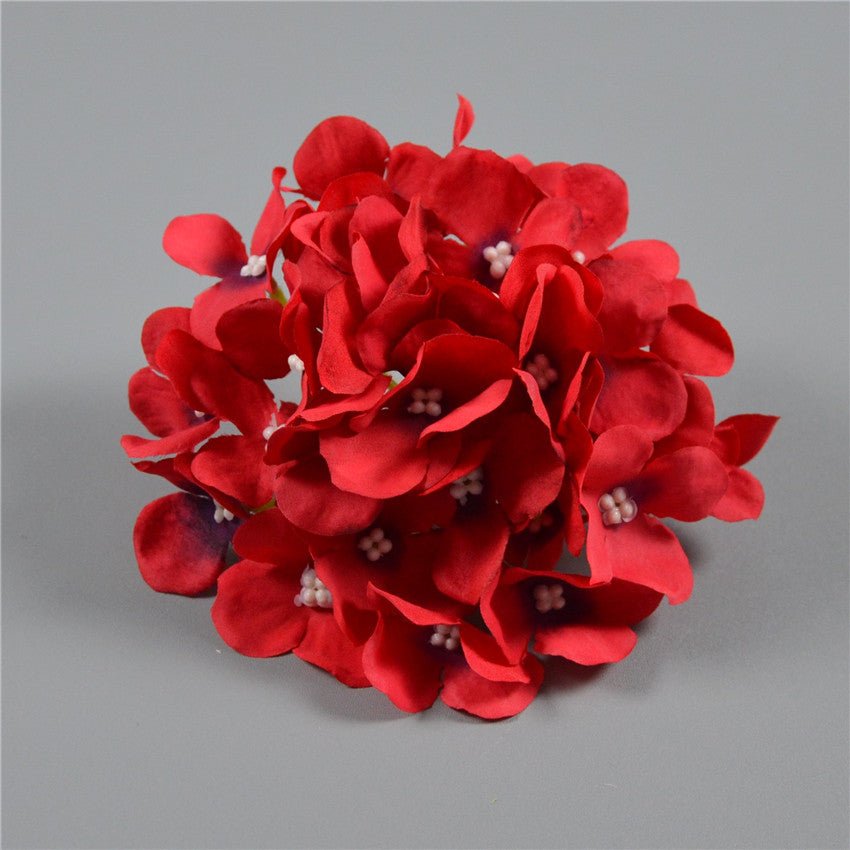 Silk Hydrangea Flower Heads 6" - VANRINA