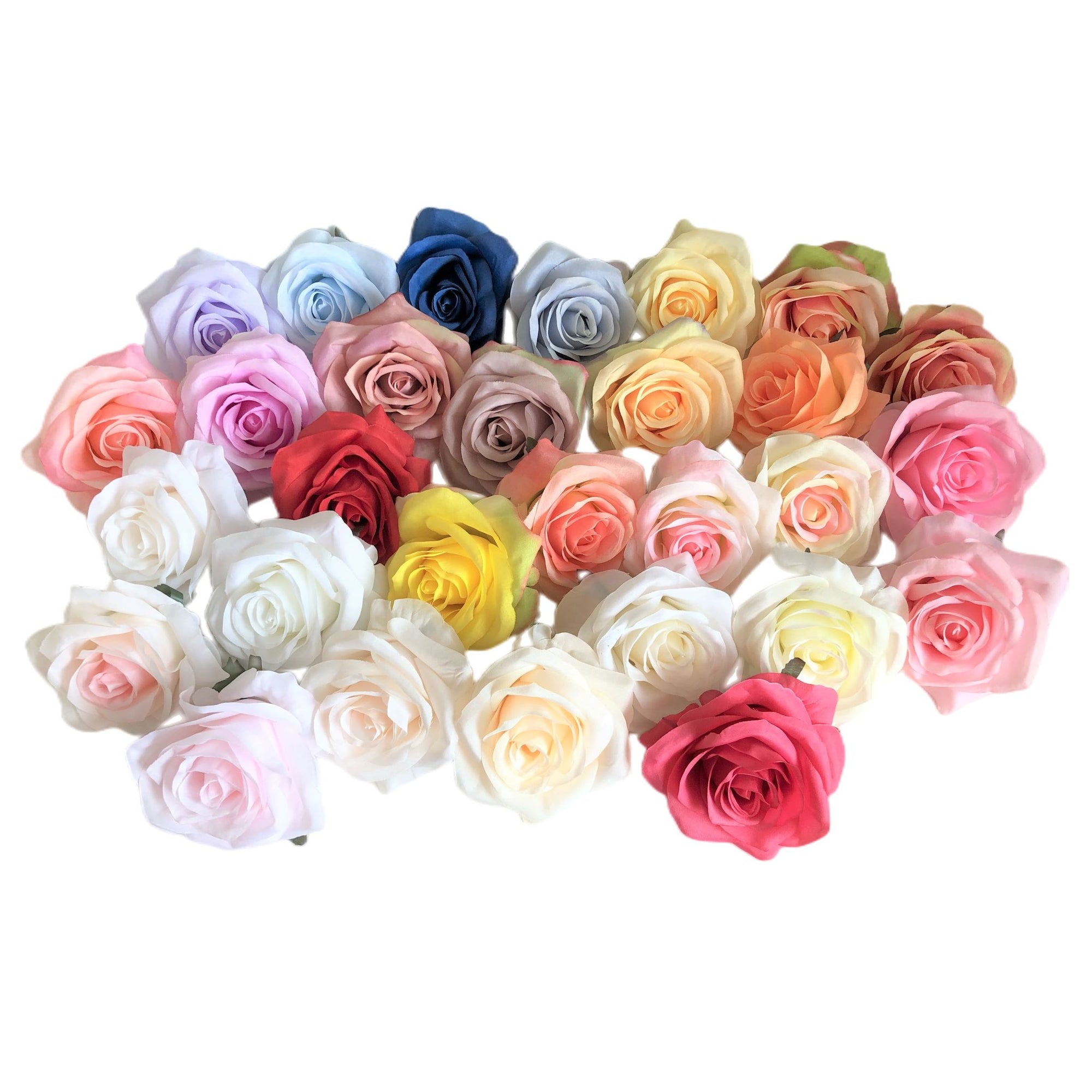 Wholesale Silk Rose Flowers Bulk Flower Heads