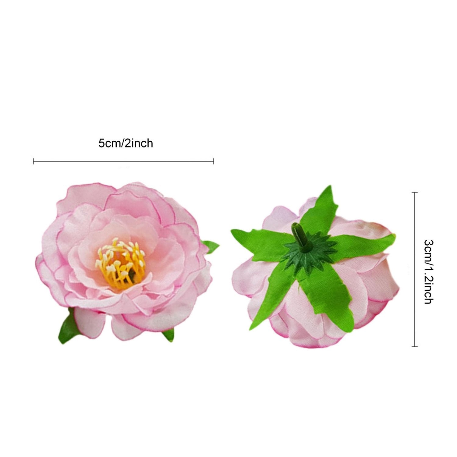 Small Silk Flowers 100 Bulk 2" - VANRINA