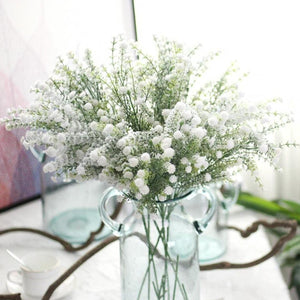 Snow Flakes Artificial Babysbreath Gypsophila Branches - VANRINA