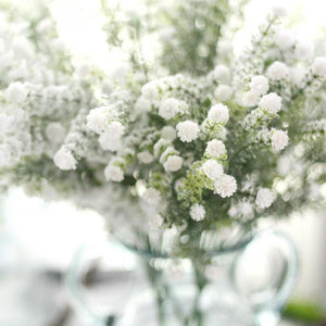 Snow Flakes Artificial Babysbreath Gypsophila Branches - VANRINA
