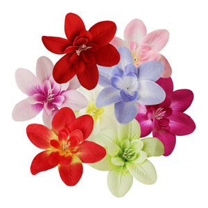 Thailand Silk Orchid Flower Heads 20pcs - VANRINA