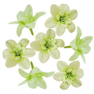 Thailand Silk Orchid Flower Heads 20pcs - VANRINA