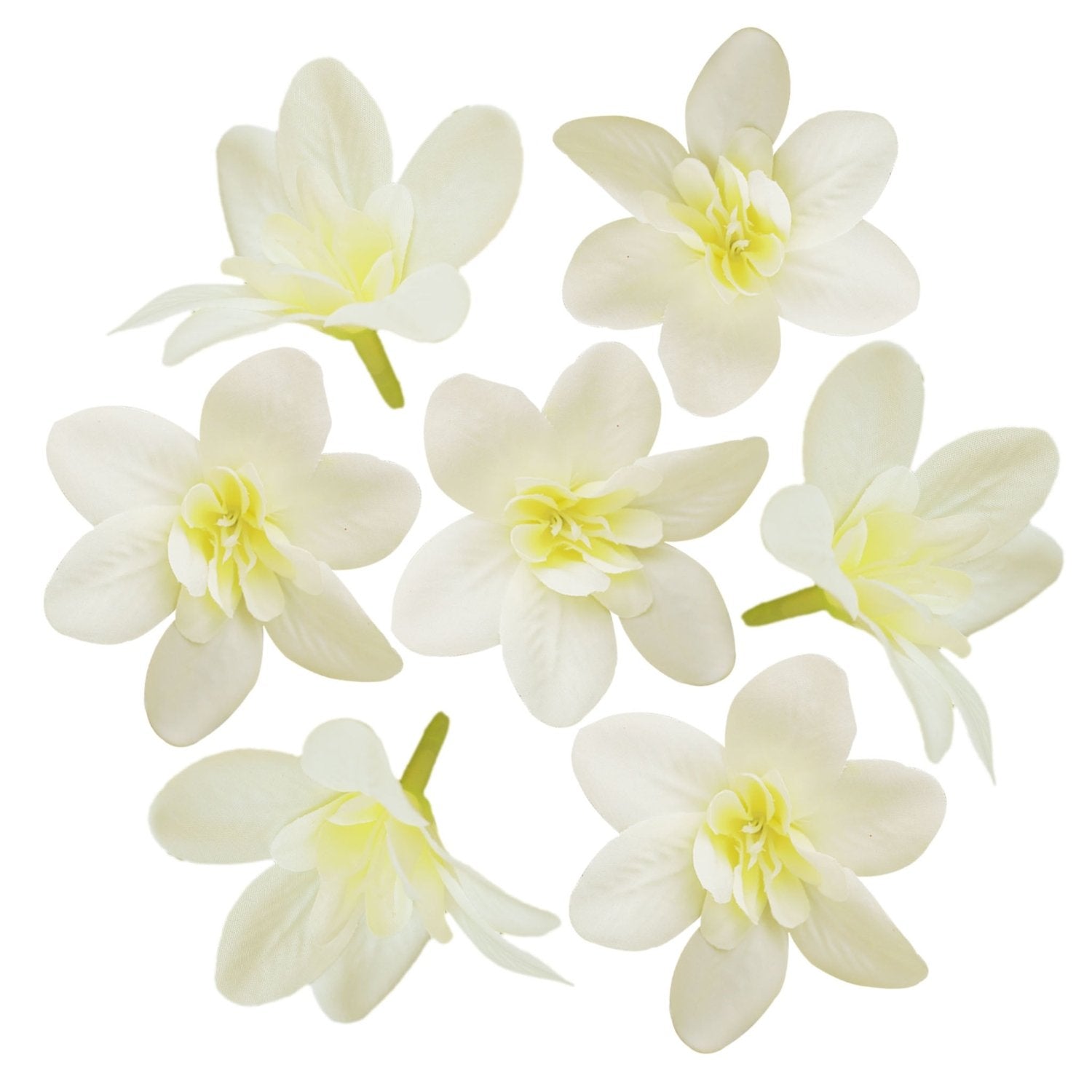 Thailand Silk Orchid Flower Heads 20pcs - VANRINA