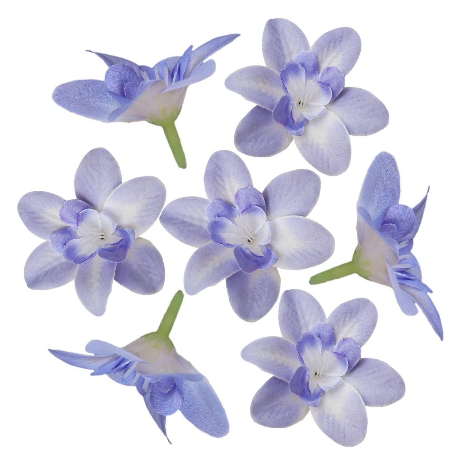 Thailand Silk Orchid Flower Heads 20pcs - VANRINA