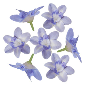 Thailand Silk Orchid Flower Heads 20pcs - VANRINA