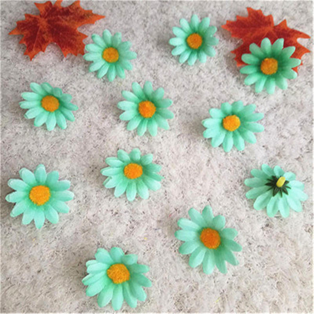 Silk Gerbera Daisy Mini Flowers 100pcs