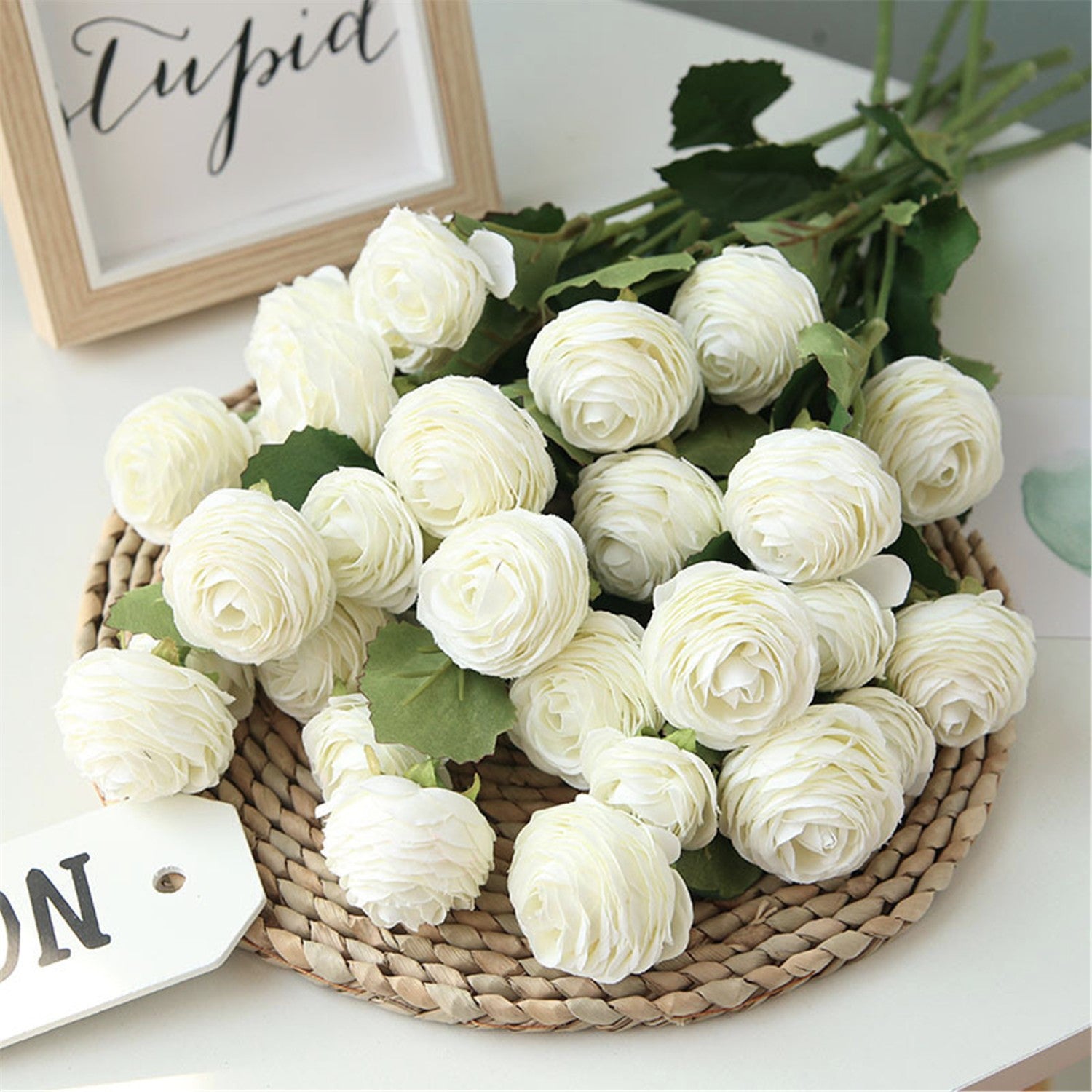 Ivory Ranunculus Boutonniere
