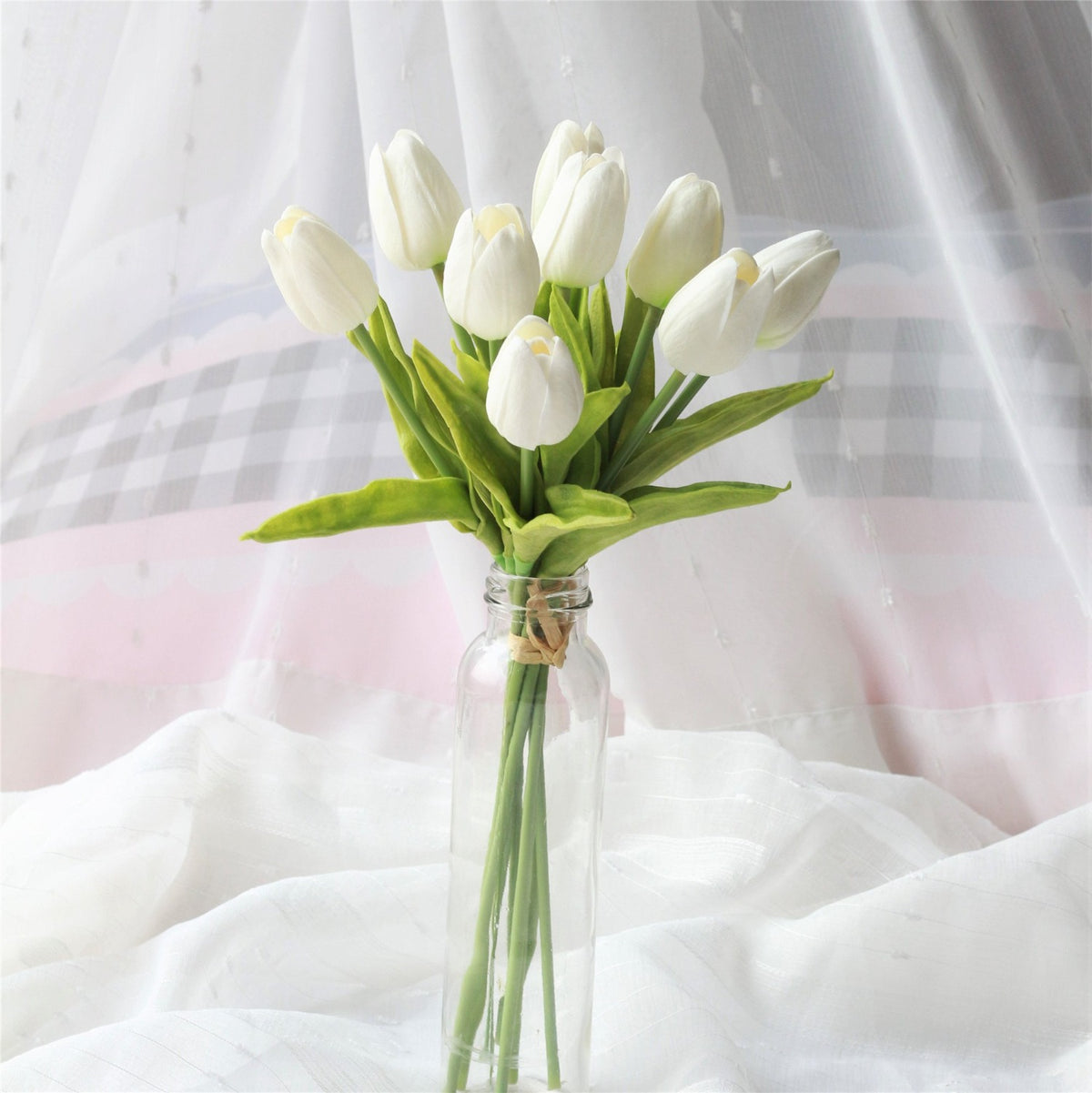 white tulips