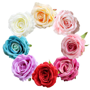 Wholesale Large Roses Silk Flowers 4-5 inch - VANRINA