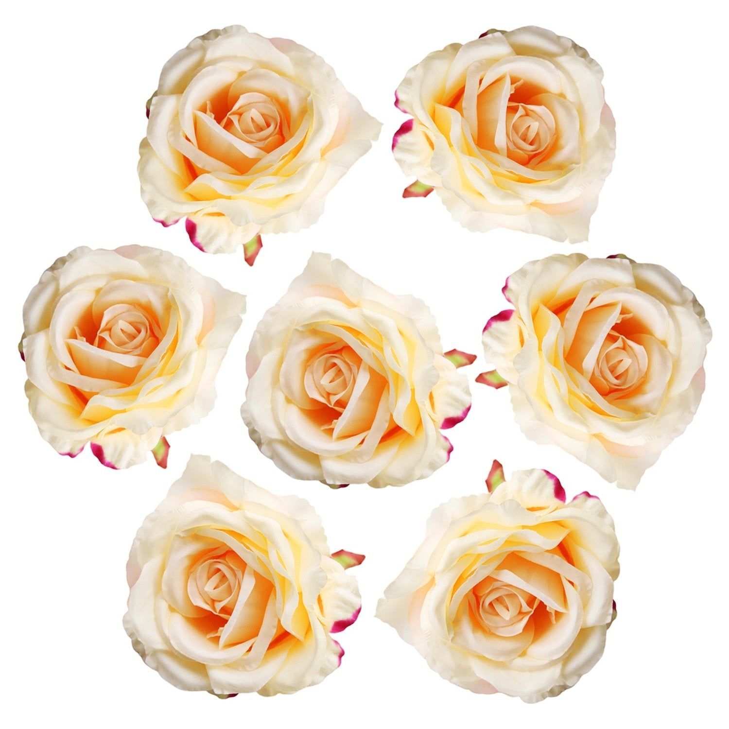 Wholesale Large Roses Silk Flowers 4-5 inch - VANRINA