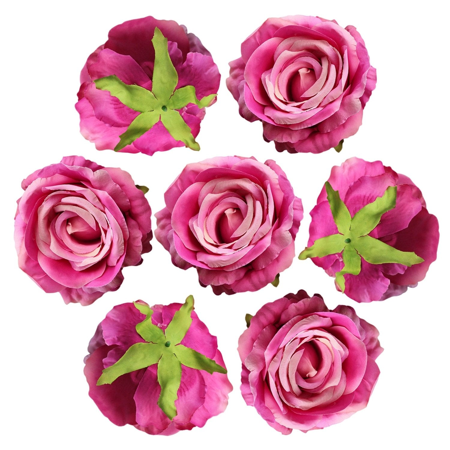Wholesale Large Roses Silk Flowers 4-5 inch - VANRINA