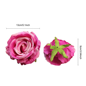Wholesale Large Roses Silk Flowers 4-5 inch - VANRINA