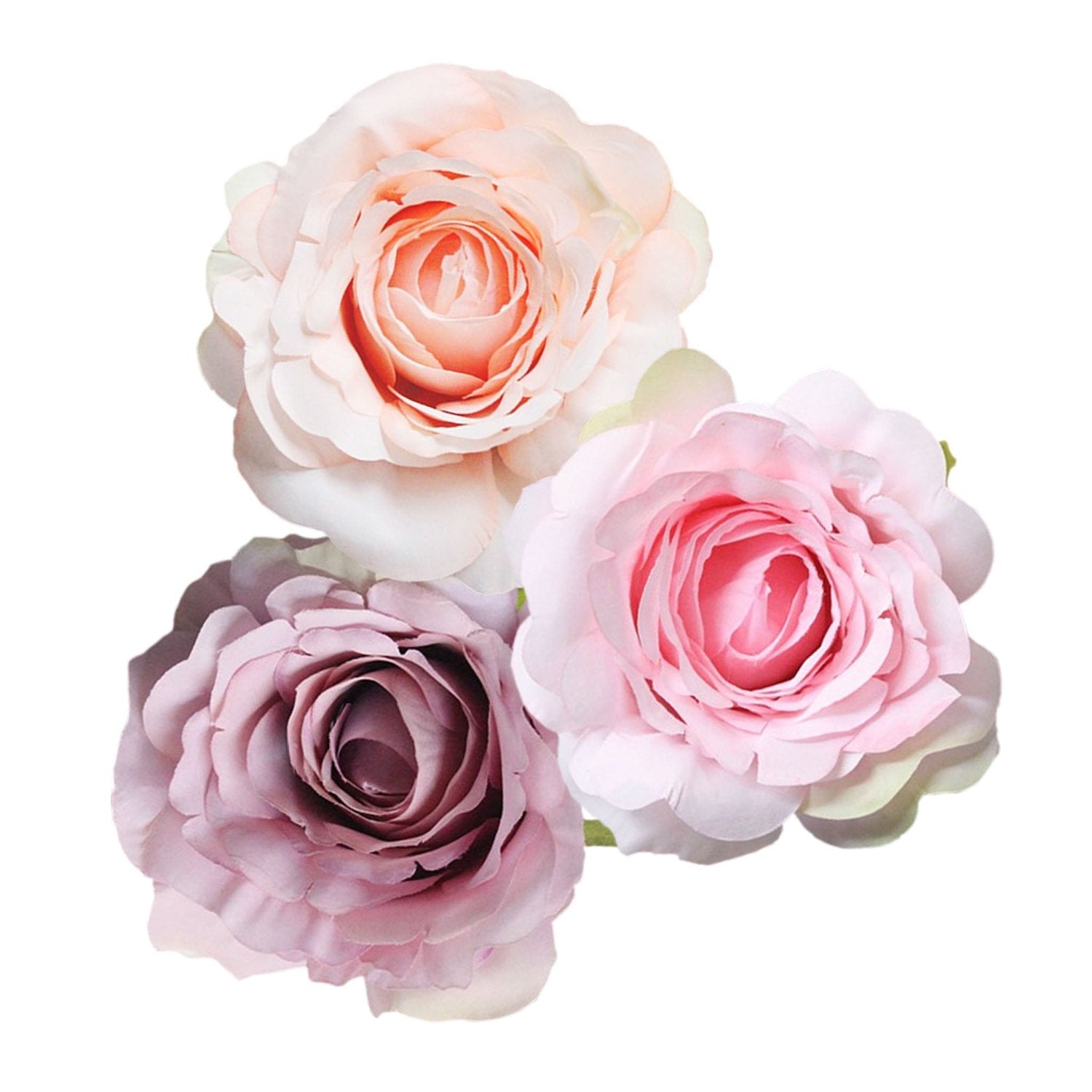 Wholesale Roses Dusty Purple Mauve Silk Roses - VANRINA