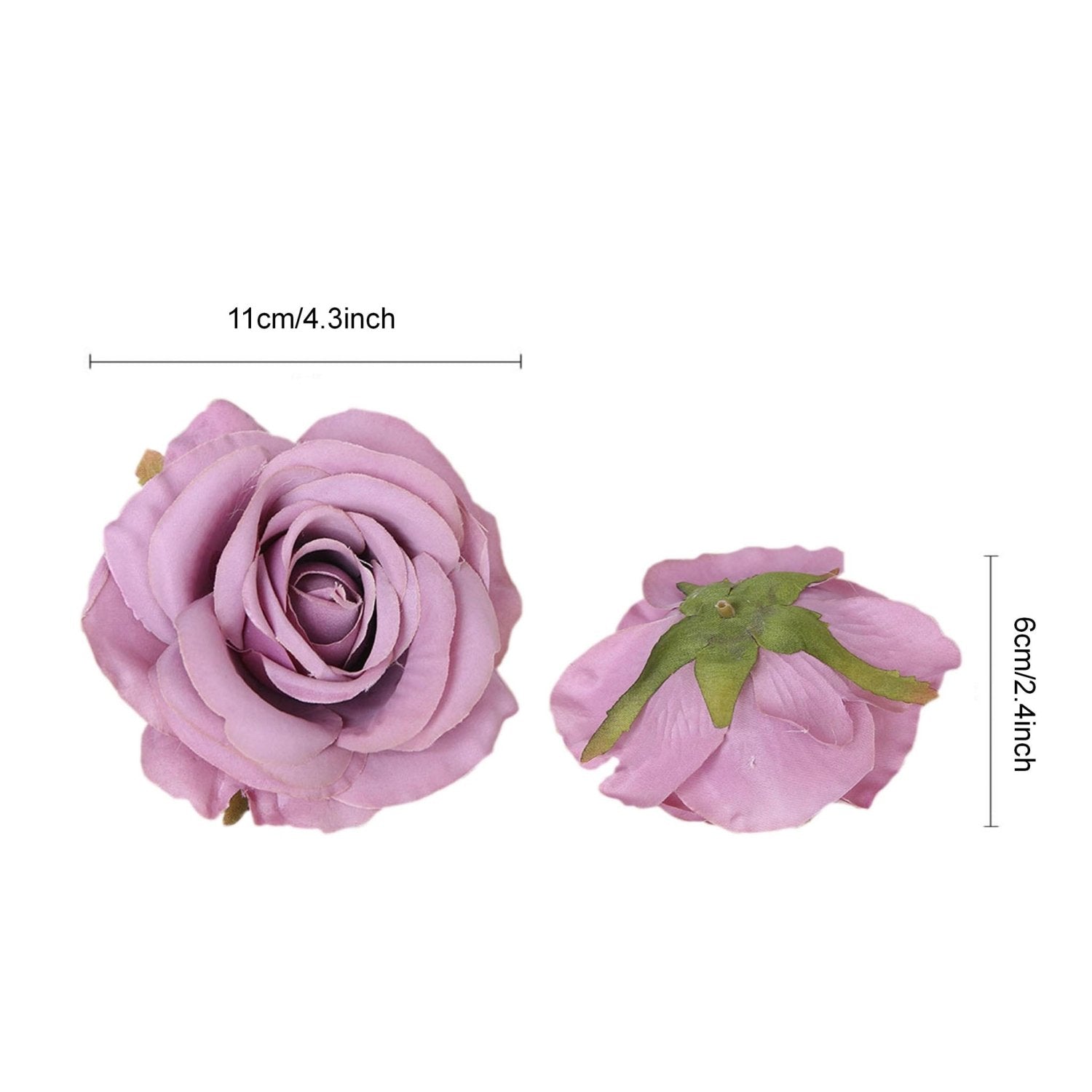 Wholesale Roses Silk Flower Heads - VANRINA