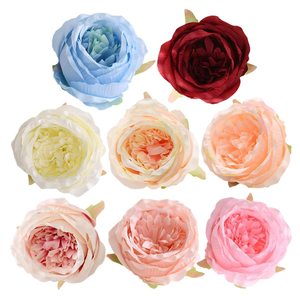 Wholesale Silk Flowers Artificial Peony Flowers 100pcs - VANRINA