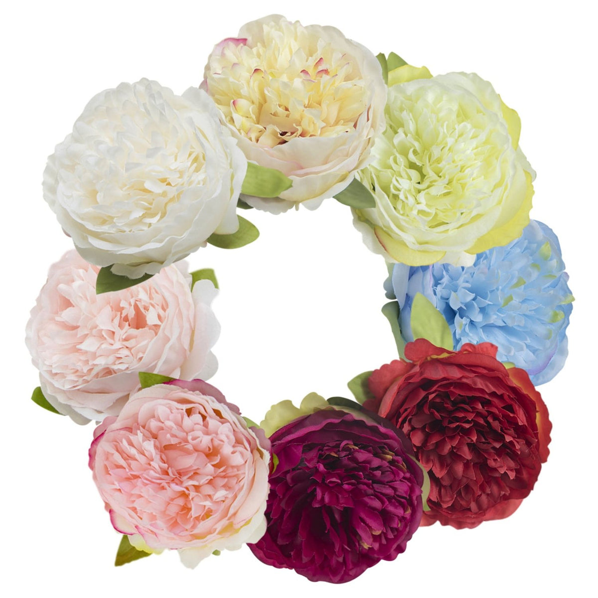 Wholesale Silk Peony Flower Heads Bulk Peonies - VANRINA